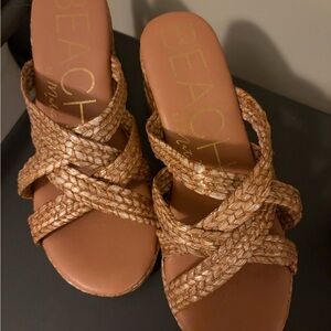 Beach by Matisse Women's Braided Tan Sandals